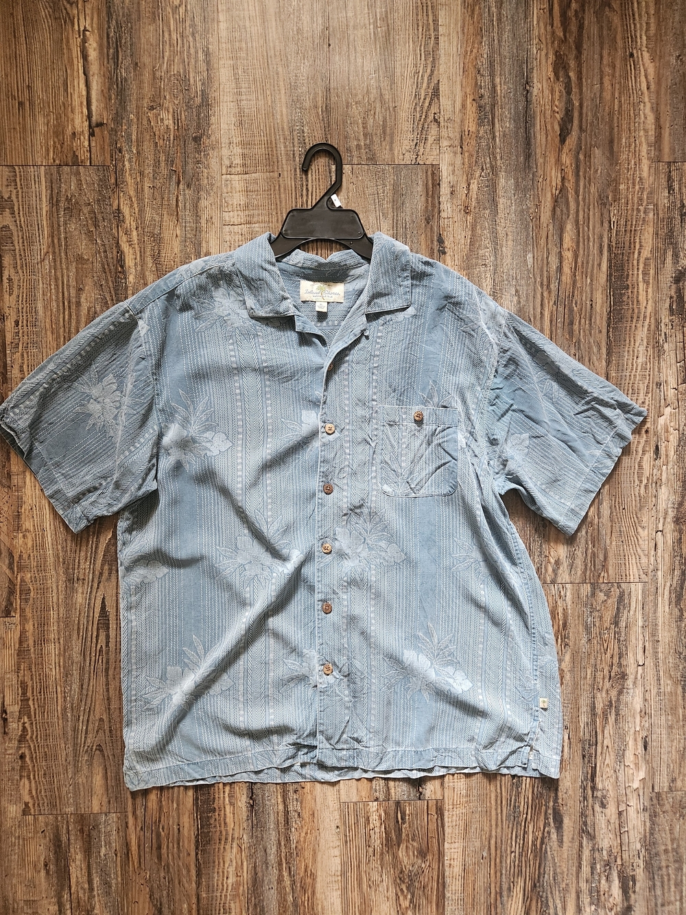 Island Shored Tropical Silk Shirt